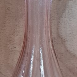 Vase - Glas - rosa – Bild 2