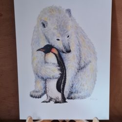 Eisbär u. Pinguin