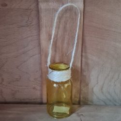 3 schöne Gläser, zum dekorieren, für drinnen od. draussen, zum hängen – Bild 3