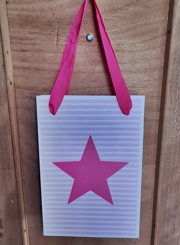 Geschenktüte-Stern-pink