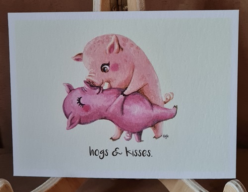 Kiss me,Piggy